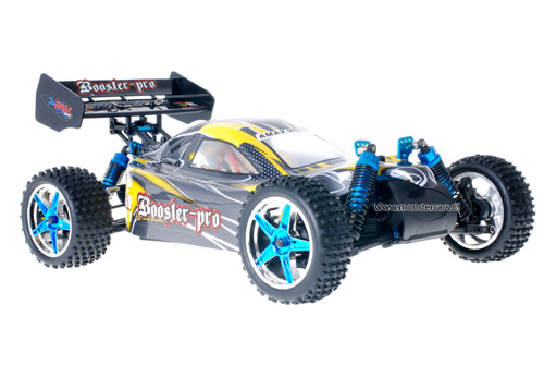 Fast 1:10 Brushless Buggy Yellow Carbon 2.4GHz AANBIEDING!